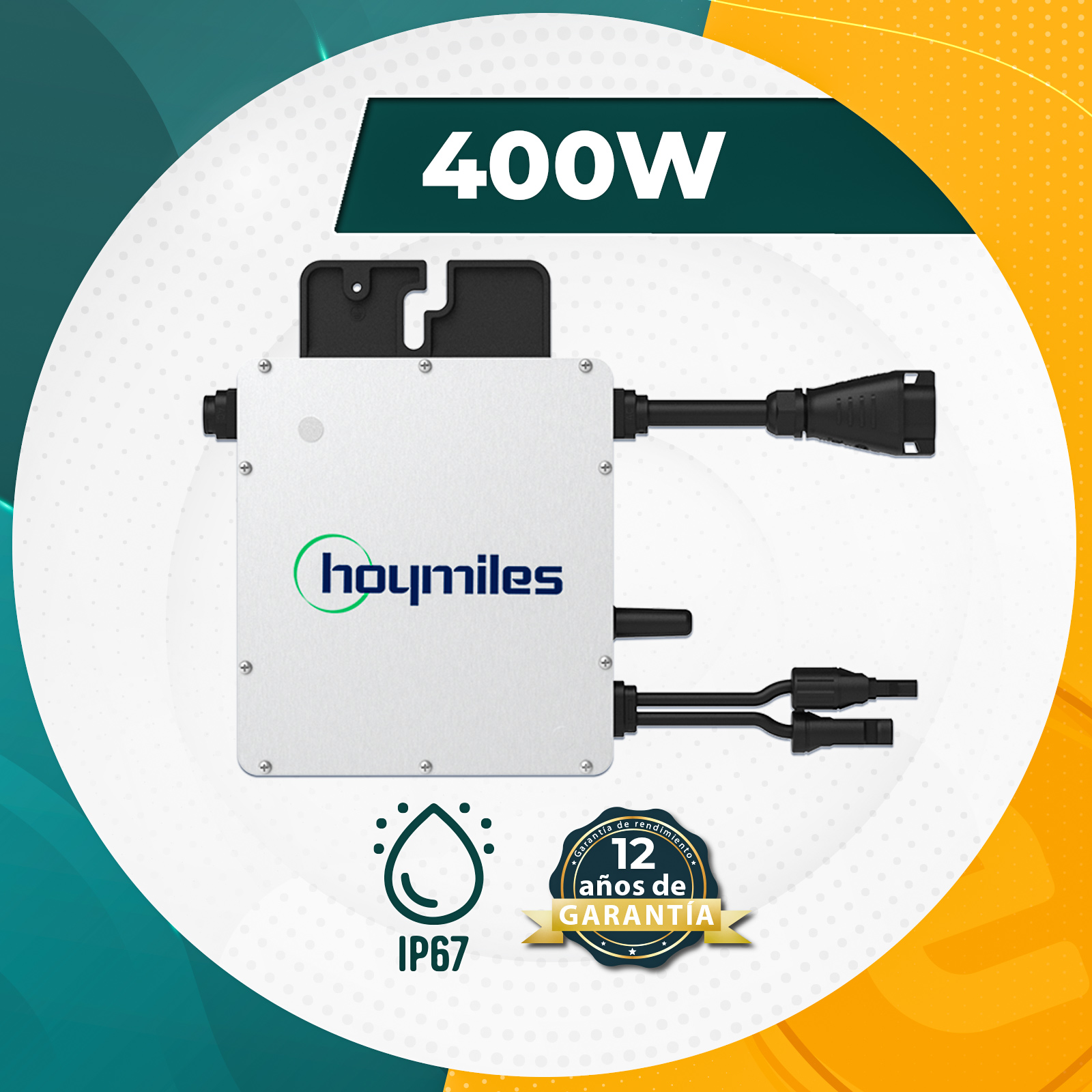 Hoymiles Hms T Microinversor Monof Sico Para Panel Solar